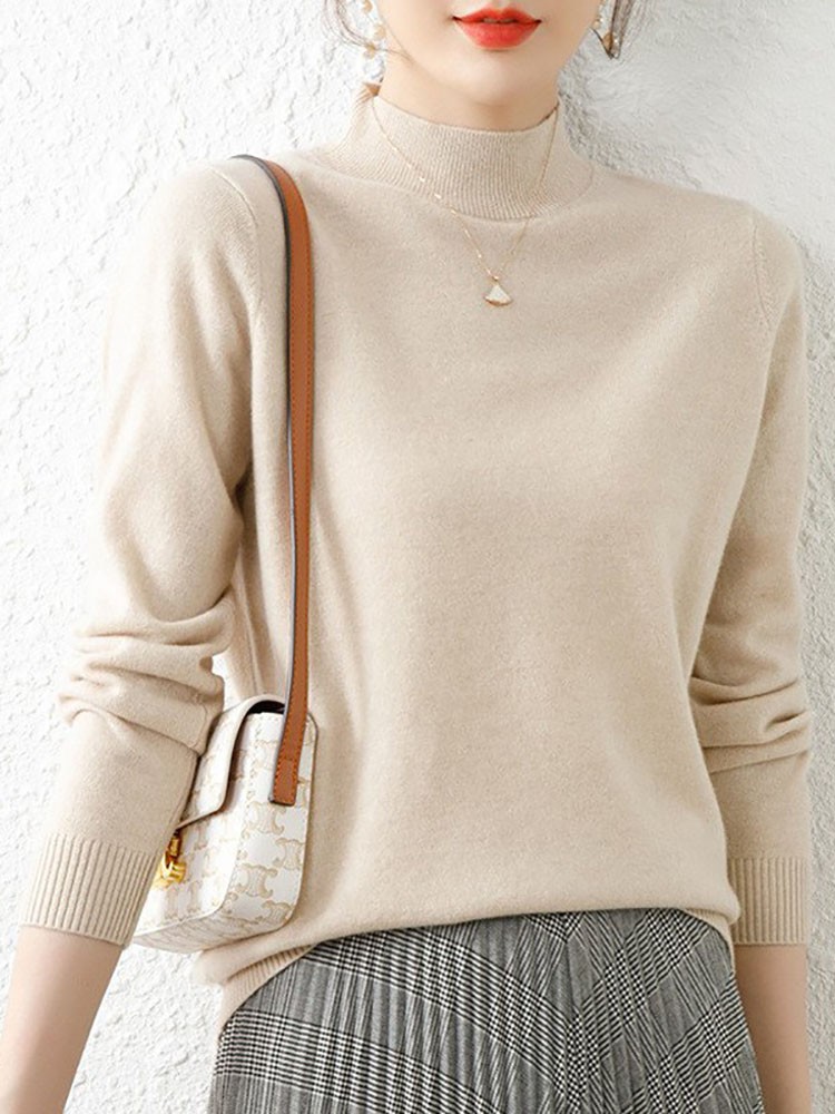 Thermal Long John - Sweter Turtleneck Bawah Musim Gugur Musim