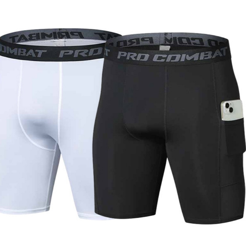 Compression Shorts Athletes - Celana Kompresi Pria, Legging Kering Cepat,