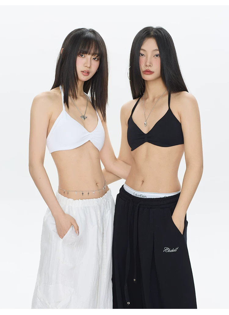 Suspender Tank Top - Sport Bra Seamless Gaya Bikini Seksi,