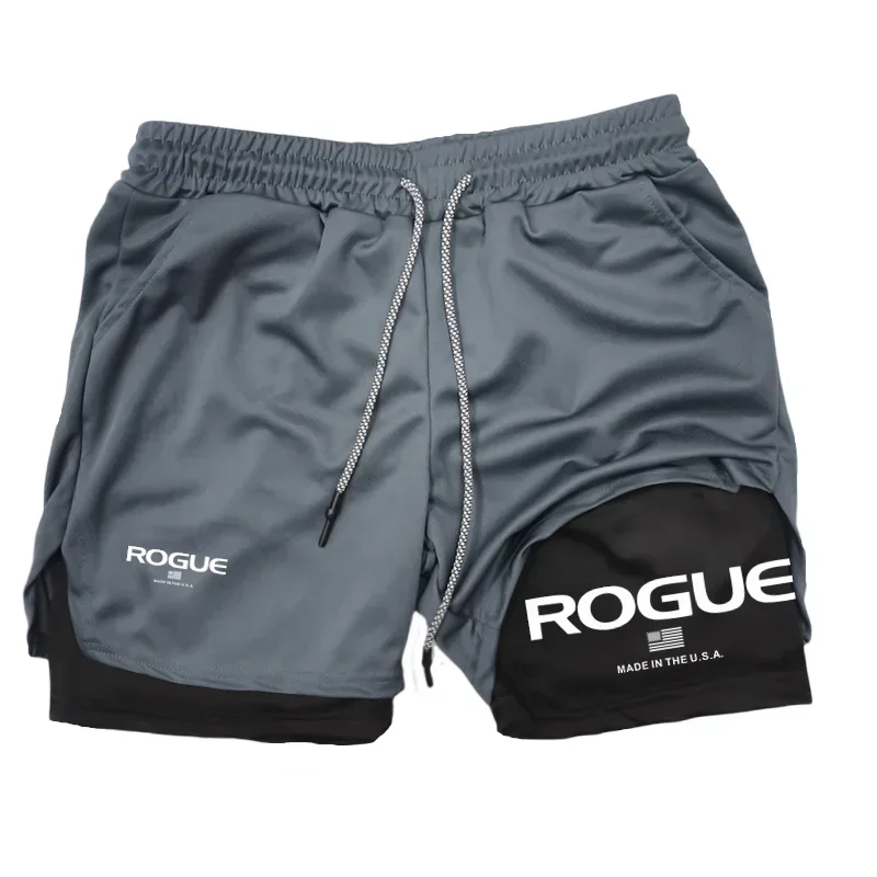 Compression Shorts Athletes - Celana Pendek Fitness Pria Rogue Gyms