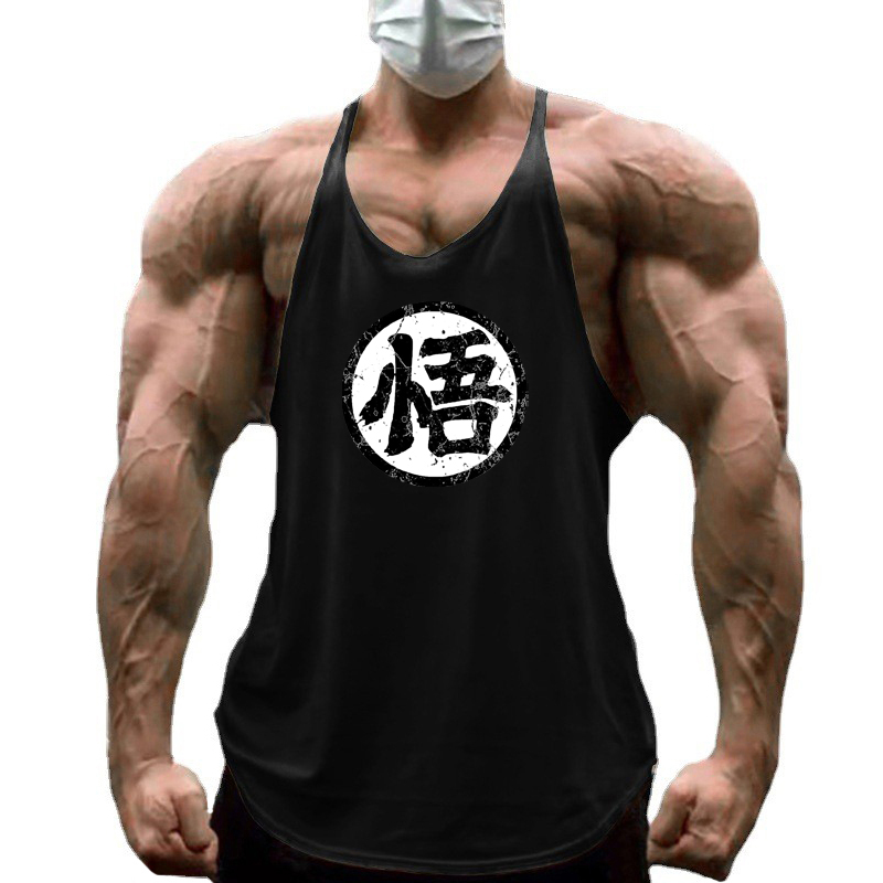 Kaus suspender Fitness Gym unt - Suspender Tank Top ulasan dan harga