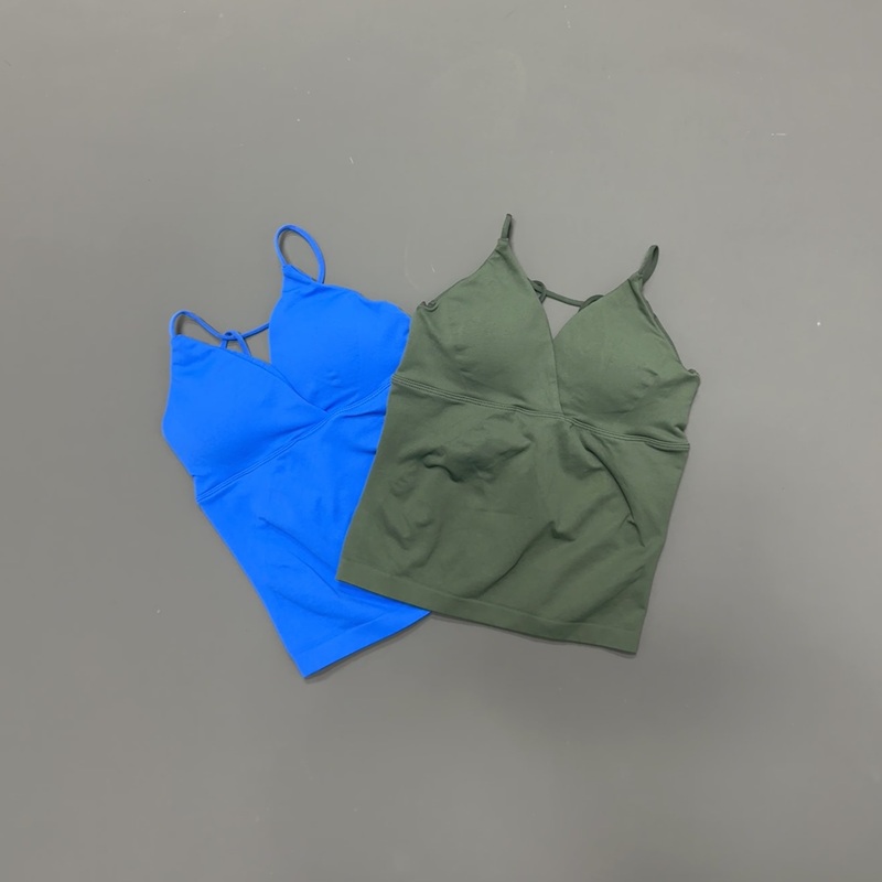 Tank Top Olahraga Wanita Pembe - Suspender Tank Top ulasan dan harga