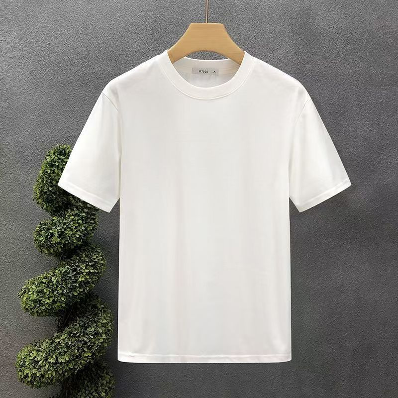 Kaos Lengan Pendek Musim Panas - Undershirt Crew Neck ulasan dan harga