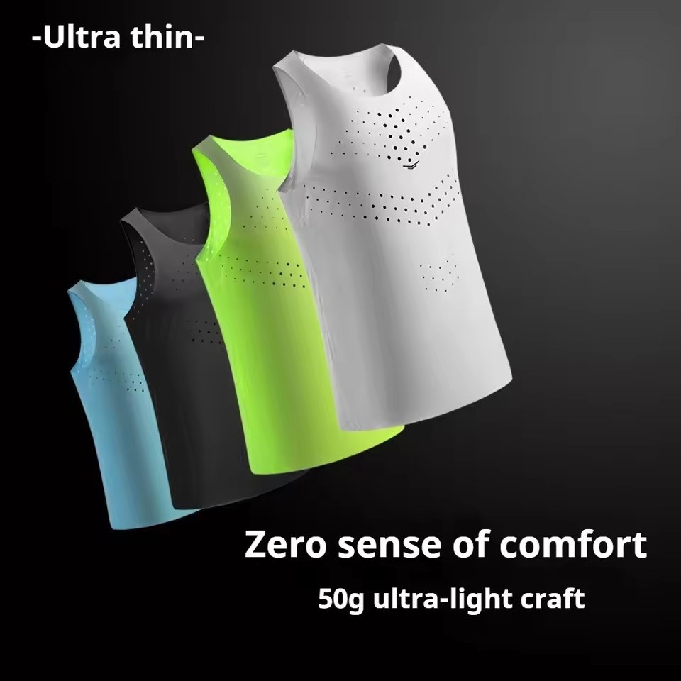 Rompi Lari Ringan Pria, Atasan - Sleeveless Undershirt ulasan dan harga